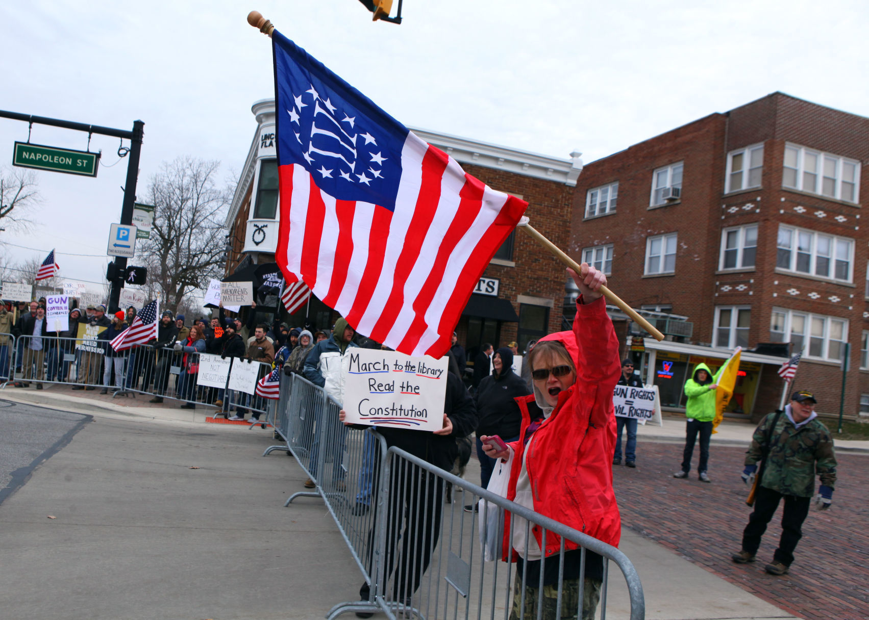 March for Our Lives Counterprotesters